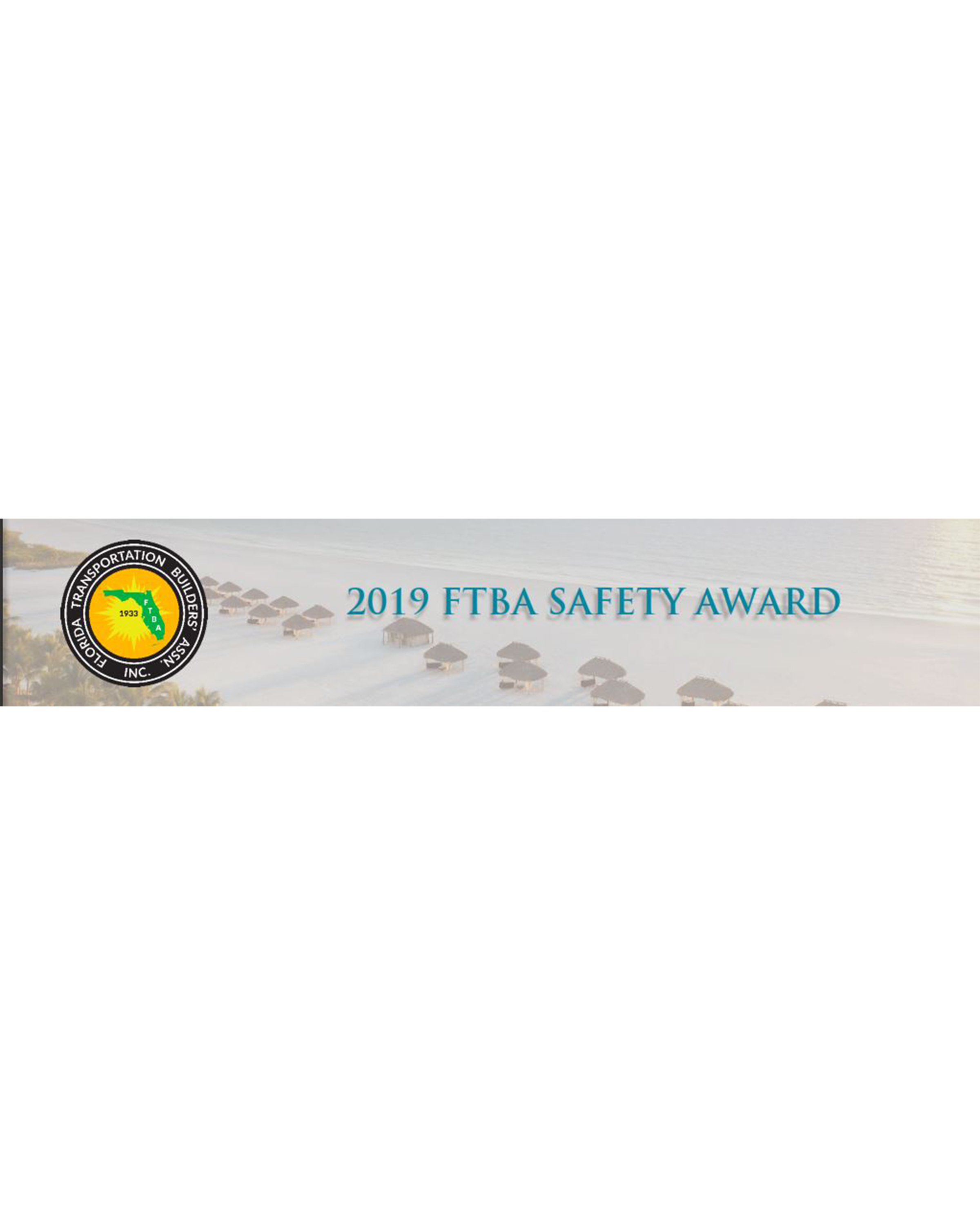 2019 FTBA Safety Award